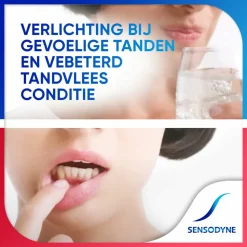 3x Sensodyne Tandpasta Gevoeligheid & Tandvlees Whitening 75 ml