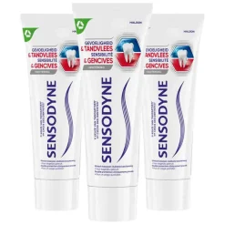 3x Sensodyne Tandpasta Gevoeligheid & Tandvlees Whitening 75 ml