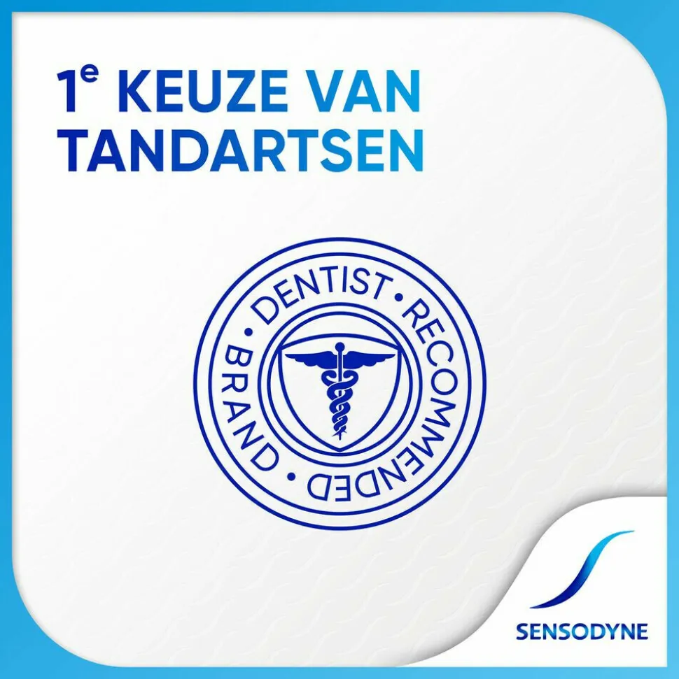 3x Sensodyne Tandpasta Gevoeligheid & Tandvlees Whitening 75 ml