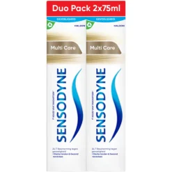 3x Sensodyne Tandpasta MultiCare Duo 2 x 75 ml