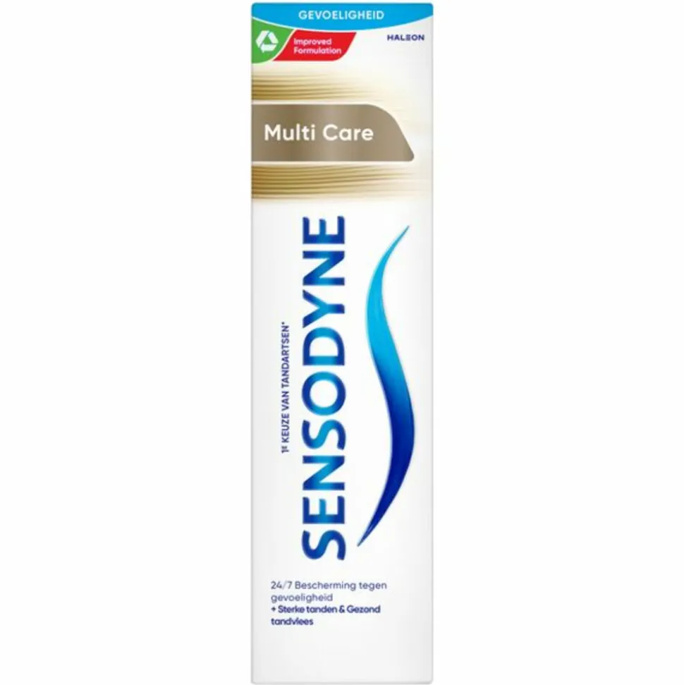 3x Sensodyne Tandpasta MultiCare 75 ml