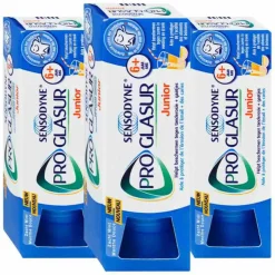 3x Sensodyne Tandpasta ProGlasur Junior 6+ jaar 50 ml