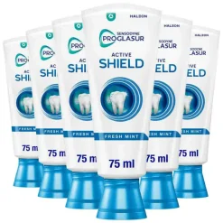 6x Sensodyne Tandpasta ProGlasur Active Shield Fresh Mint 75 ml