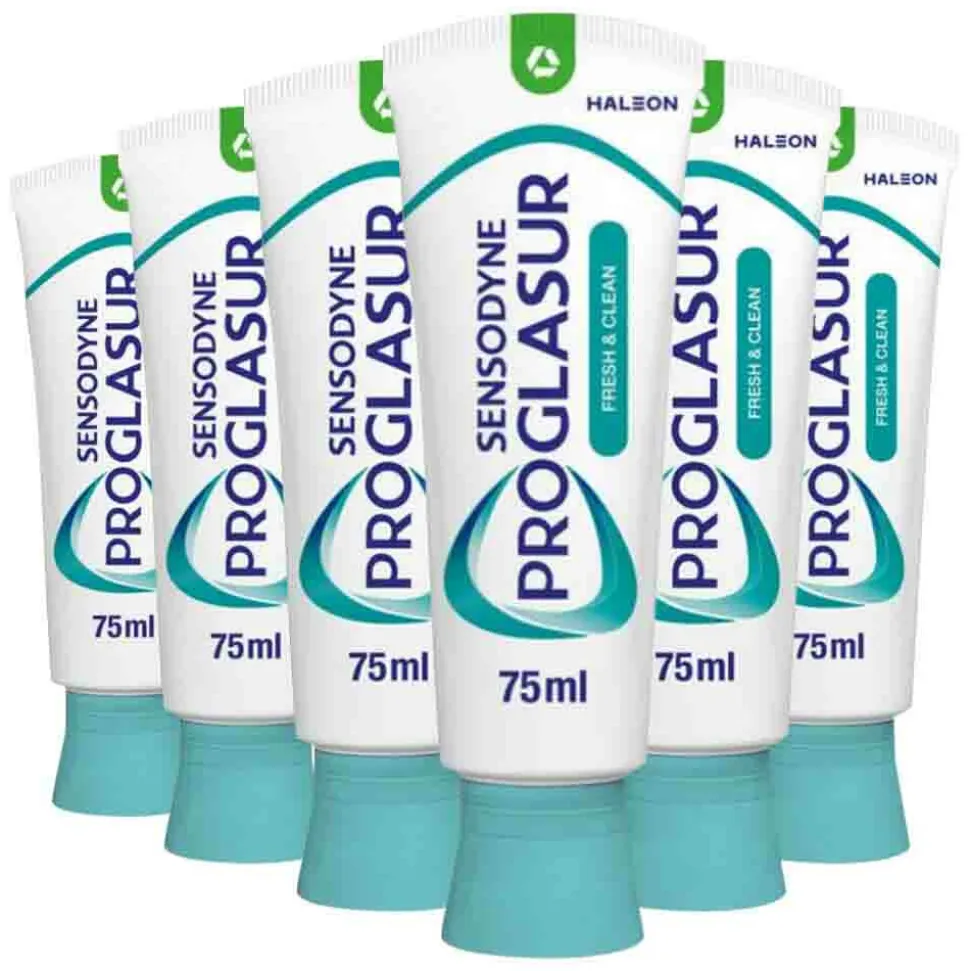 6x Sensodyne Tandpasta ProGlasur Multi-Action Fresh & Clean 75 ml