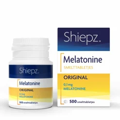 2x Shiepz Melatonine 0.1 mg Original 500 tabletten