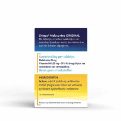 2x Shiepz Melatonine 0.1 mg Original 500 tabletten
