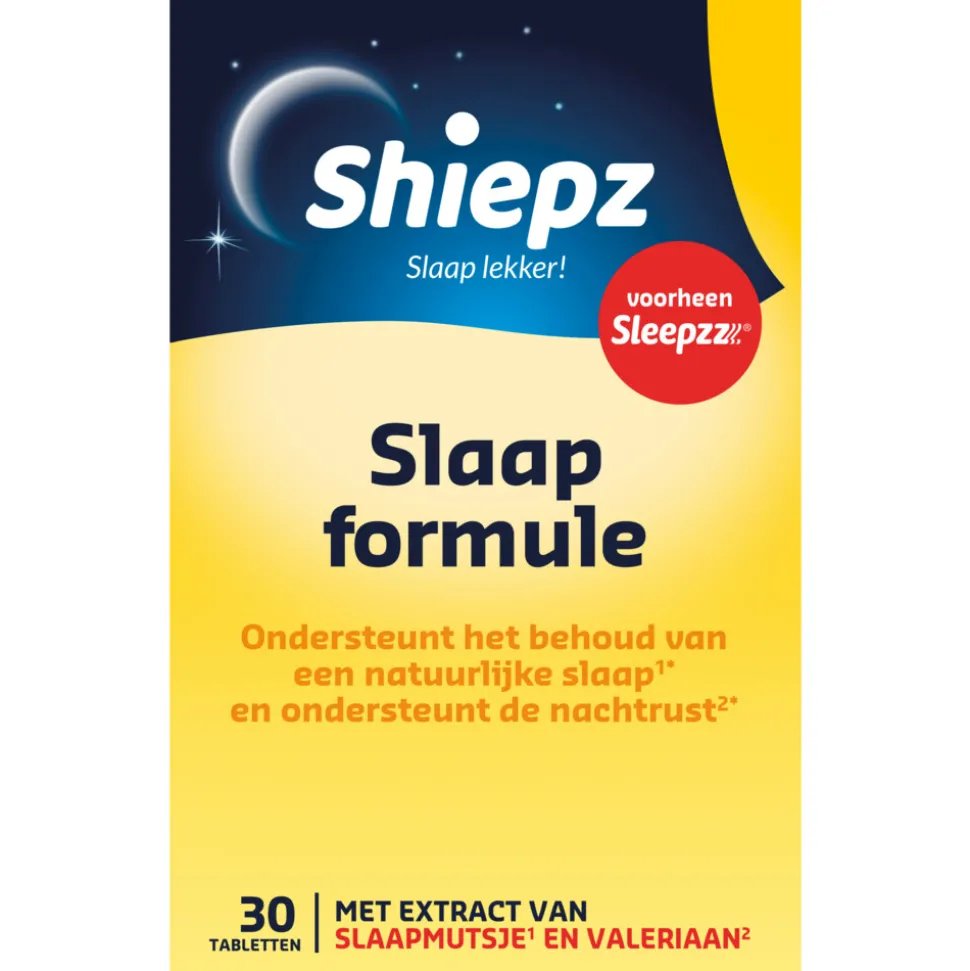 2x Shiepz Slaap Formule 30 tabletten