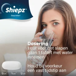 2x Shiepz Slaap Formule 30 tabletten