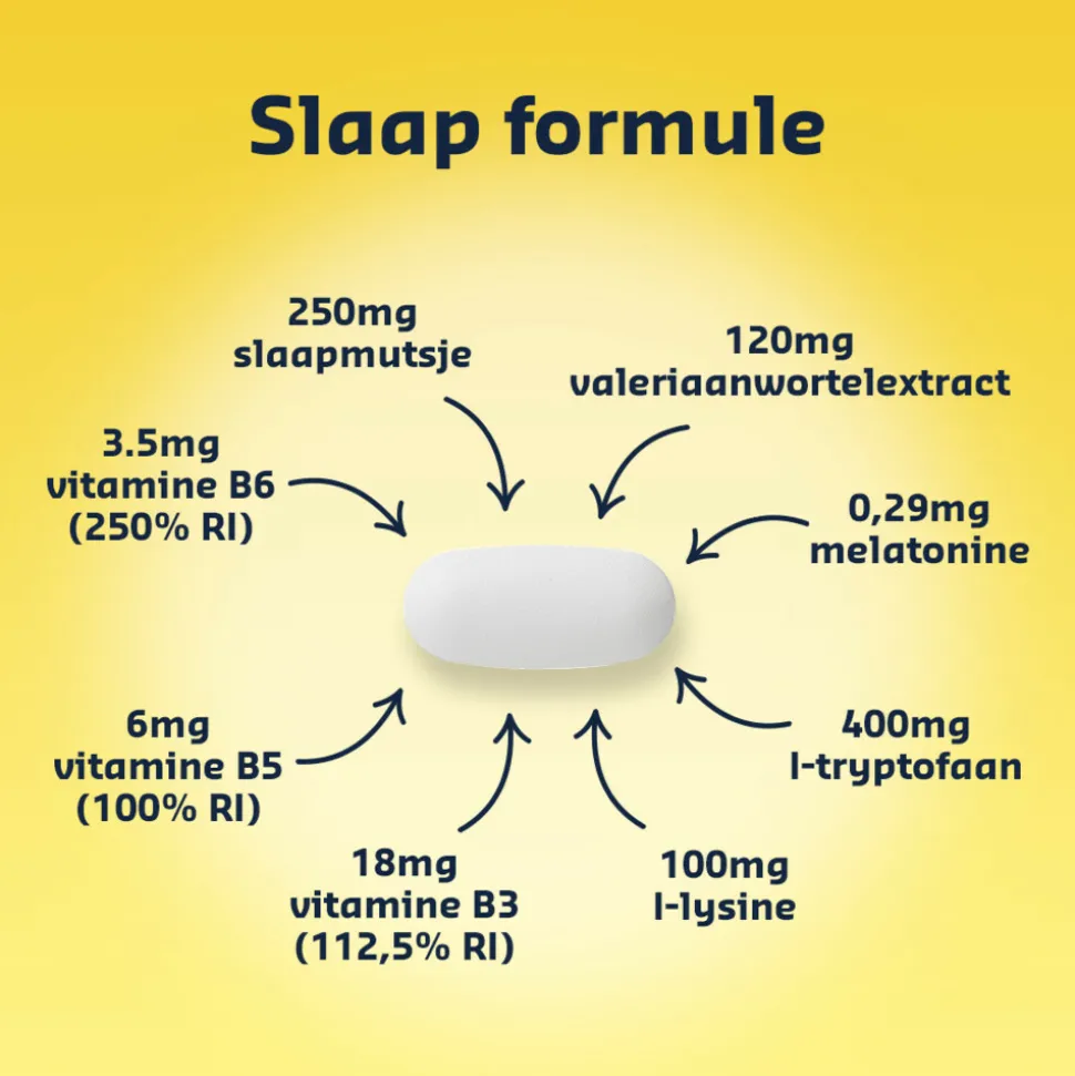 2x Shiepz Slaap Formule 30 tabletten