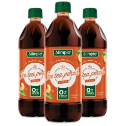 3x Slimpie Siroop Ice Tea Perzik 650 ml