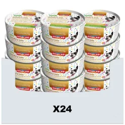 24x Smolke Hondenvoer Soft Paté Party Edition 125 gr