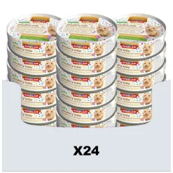 24x Smolke Kattenvoer Soft Paté Party Edition 80 gr