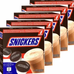 5x Snickers Dolce Gusto Koffiecups 8 stuks