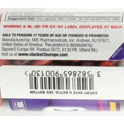 6x Stacker 3 Vital Xplc Fatburner 100 stuks