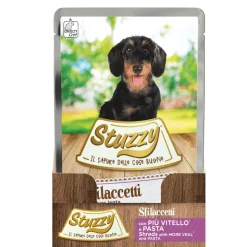 24x Stuzzy Hond Shreds Kalf - Pasta 100 gr