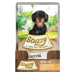 24x Stuzzy Hond Shreds Kip - Ham 100 gr