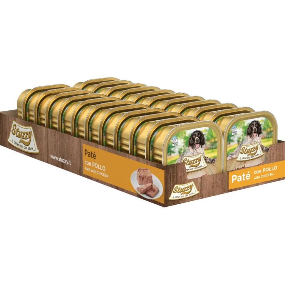 22x Stuzzy Hondenvoer Paté Kip 150 gr