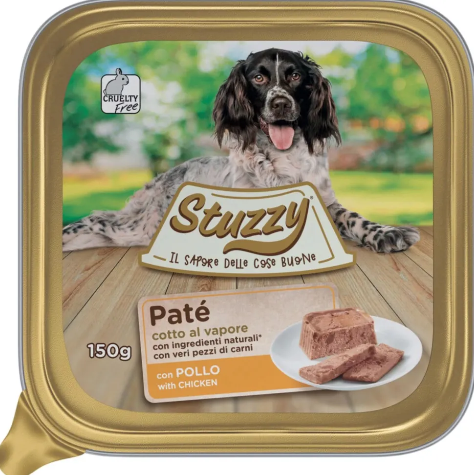 22x Stuzzy Hondenvoer Paté Kip 150 gr