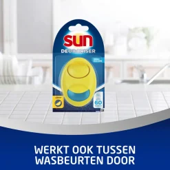 3x Sun Vaatwasmachine Verfrisser Citroen