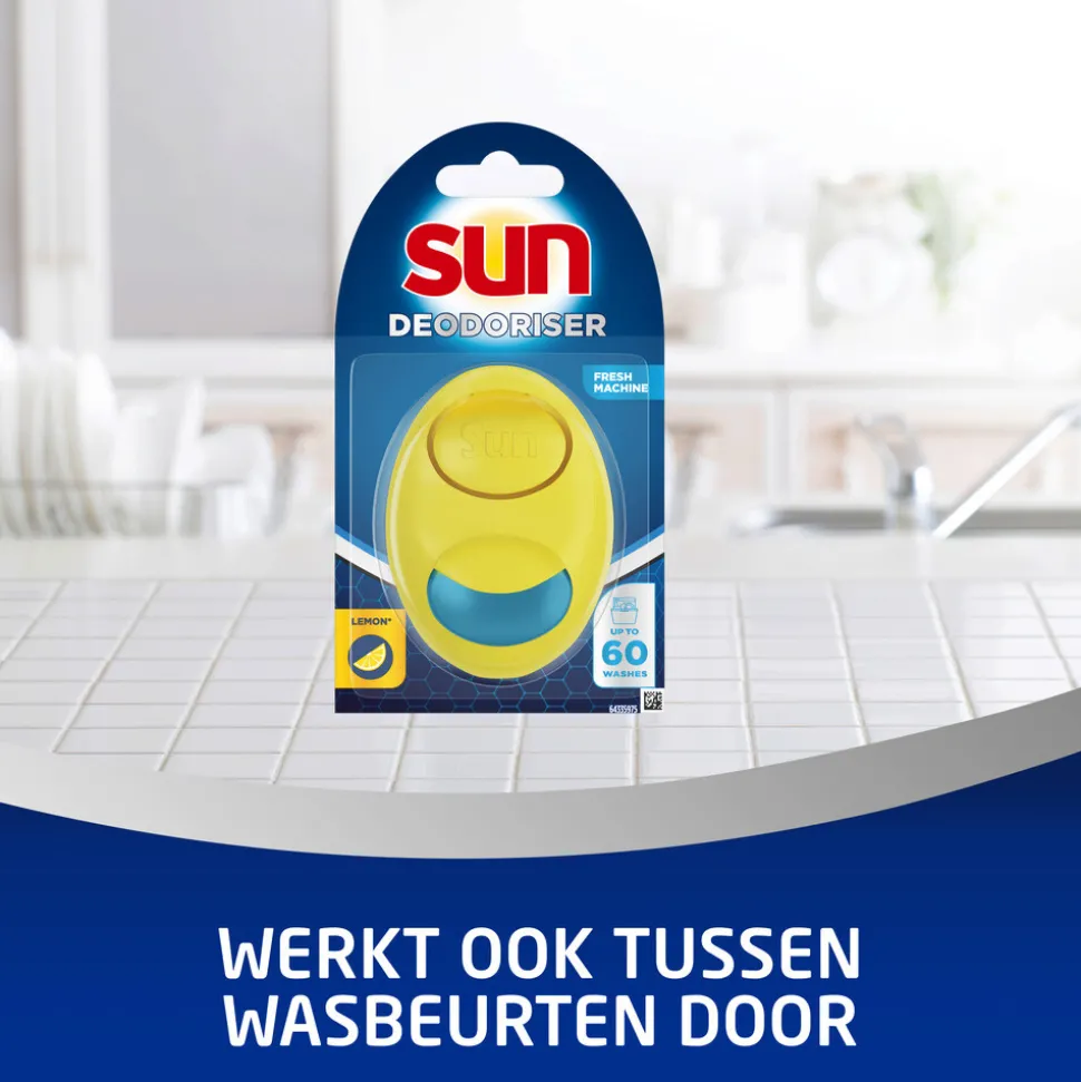 15x Sun Vaatwasmachine Verfrisser Citroen