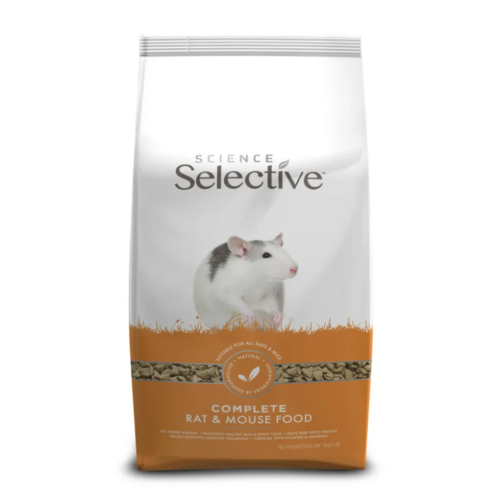 4x Supreme Science Selective Rat & Muis 1,5 kg
