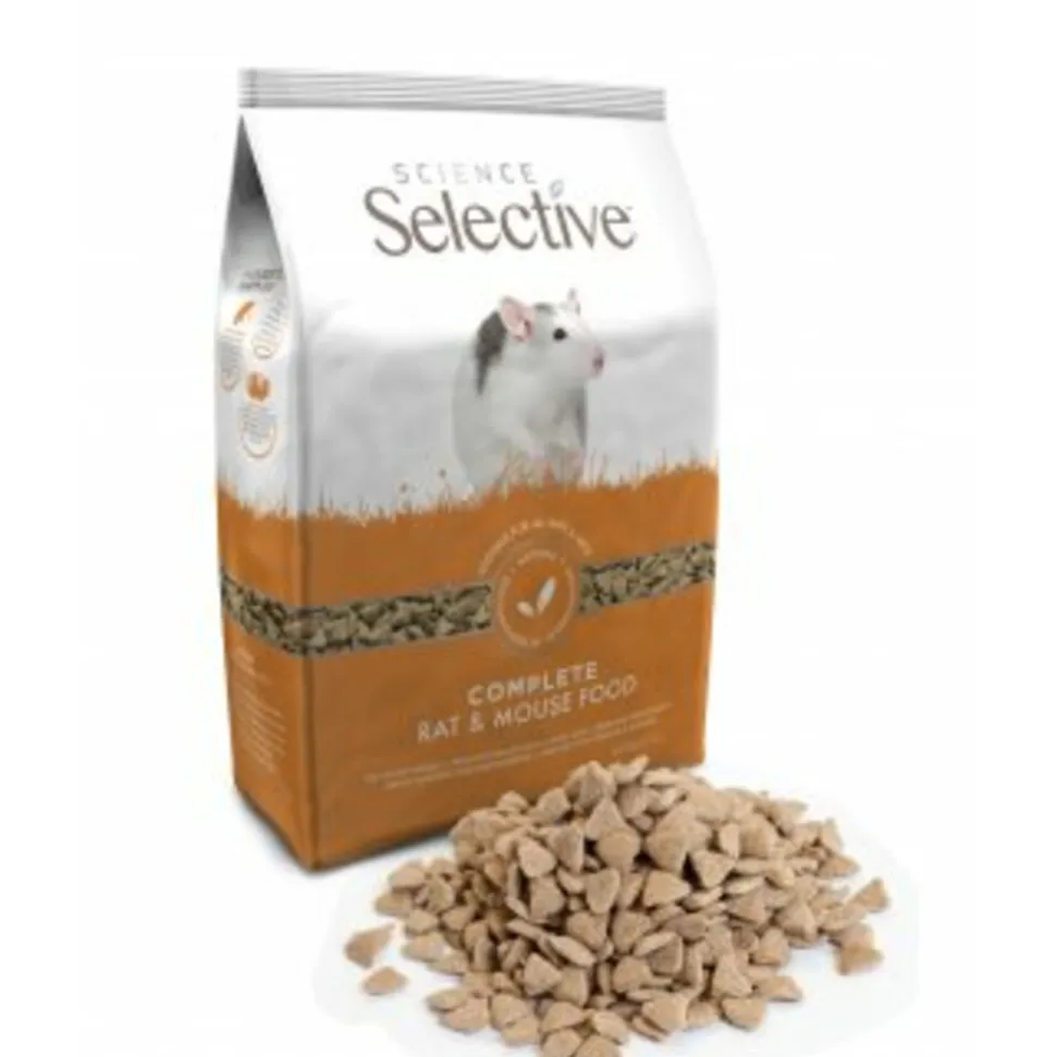 4x Supreme Science Selective Rat & Muis 1,5 kg