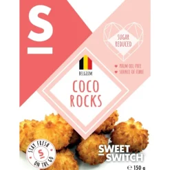 3x Sweet-Switch Koek Rocks Coco 150 gr