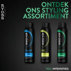 6x Syoss Anti-Grease Droogshampoo 200 ml