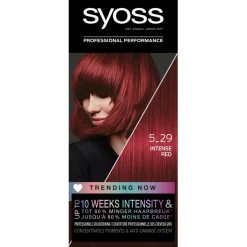 3x Syoss Classic Haarverf 5-29 Intense Red