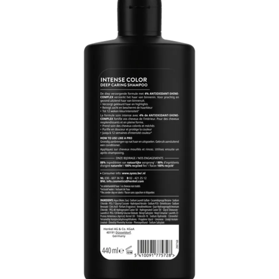 6x Syoss Color Shampoo 440 ml