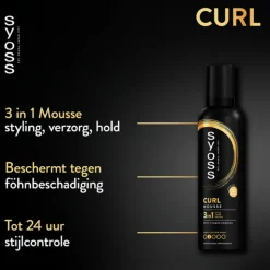 6x Syoss Curl Haarmousse 250 ml