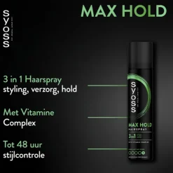 6x Syoss Max Hold Haarspray 300 ml