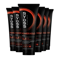 6x Syoss Power hold Haargel 250 ml
