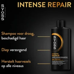 6x Syoss Repair Shampoo 440 ml