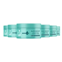 6x Taft Aloe Boost Haarcrème 100 ml