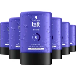 6x Taft Men Power Gel Titane Hold 6 300 ml