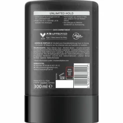 6x Taft Men Power Gel Unlimited Hold 7 300 ml