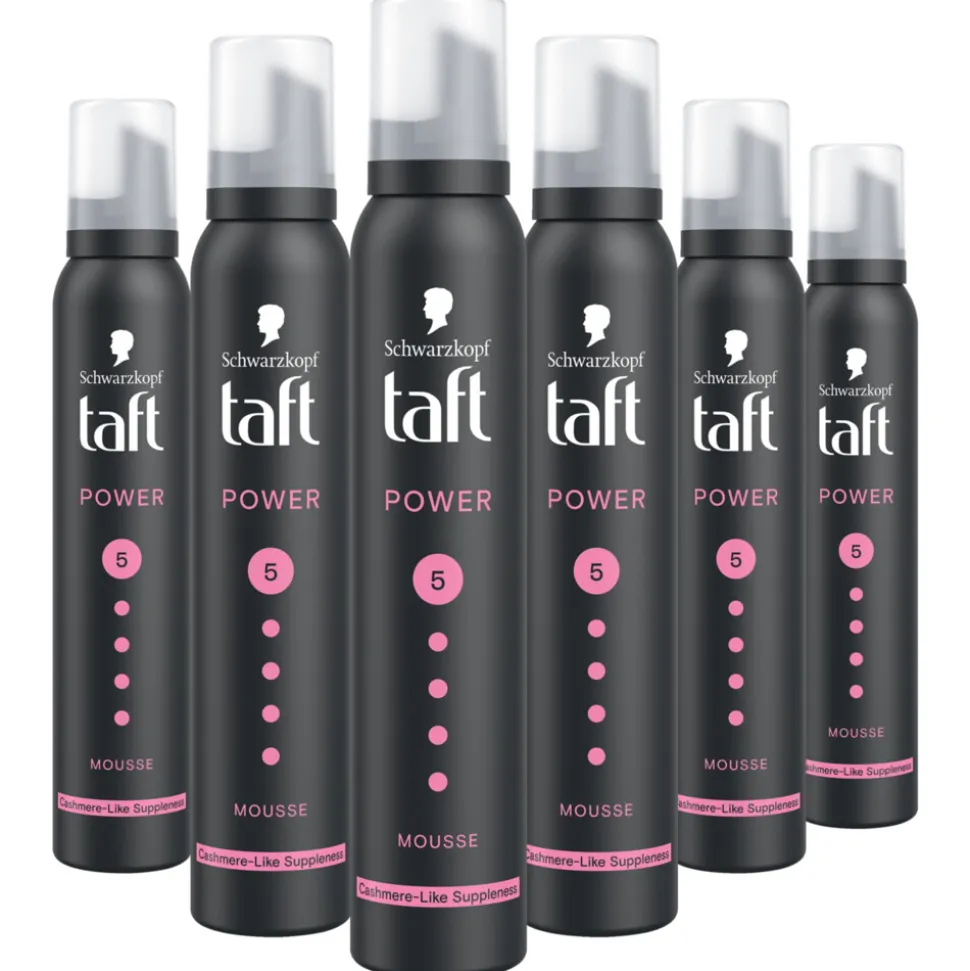 6x Taft Power Cashmere Mousse 200 ml