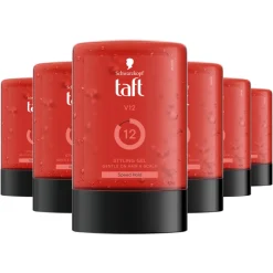 6x Taft Styling Gel V12 300 ml