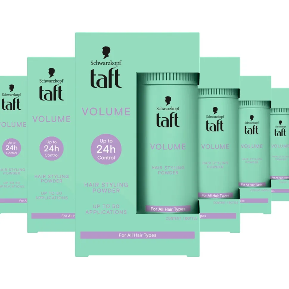 6x Taft True Volume Haarpoeder 10 gr