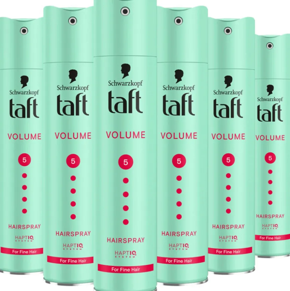 6x Taft True Volume Haarspray Mega Strong 250 ml