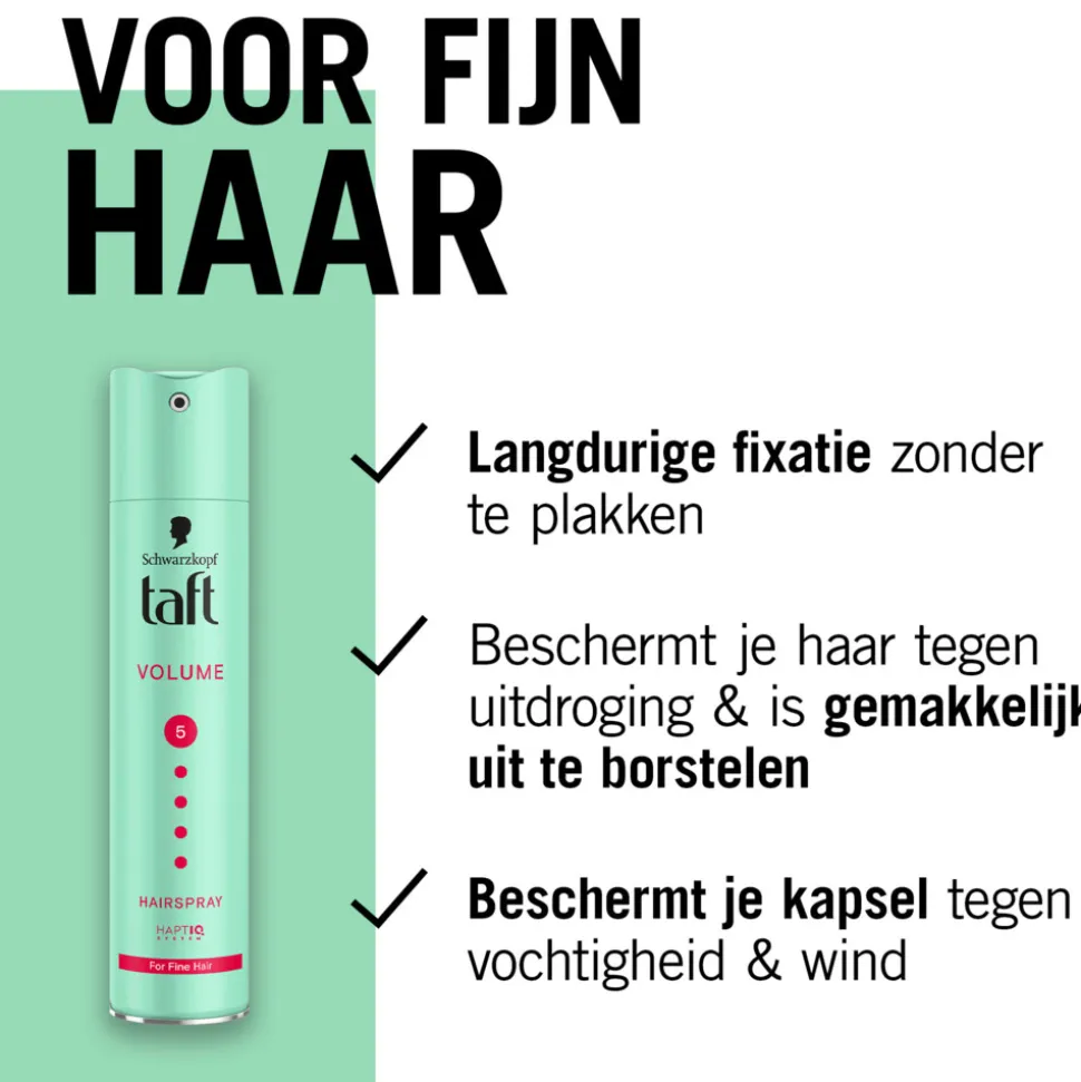 6x Taft True Volume Haarspray Mega Strong 250 ml