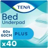 2x TENA Bed Onderlegger Plus 60 x 60 cm 40 stuks