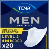 3x TENA Men Active Fit Level 2 20 stuks