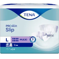 3x TENA Proskin Slip Maxi L 24 stuks