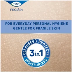 3x TENA Proskin Wet Wipes 3-in-1 32 x 20 cm 48 stuks