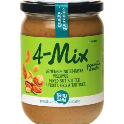 3x Terrasana Notenpasta 4 Mix 500 gr