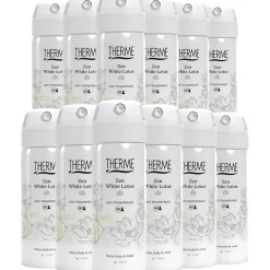 12x Therme Anti-Transpirant Zen White Lotus 50 ml