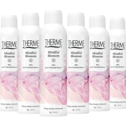 6x Therme Anti-Transpirant Mindful Blossom 150 ml