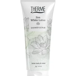 6x Therme Shower Scrub Zen White Lotus 200 ml